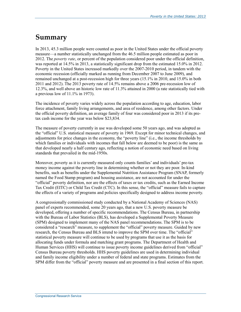 [20150129]RL33069_美国的贫困：2013.pdf_第2页