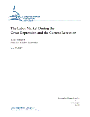 [20090619]R40655_The Labor Market During the Great Depression and the Current Recession.pdf