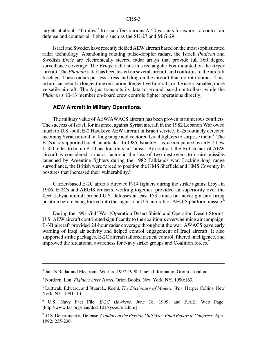 [20011107]RS20754_National Security Implications of Airborne Early Warning (AEW) Aircraft.pdf_第3页