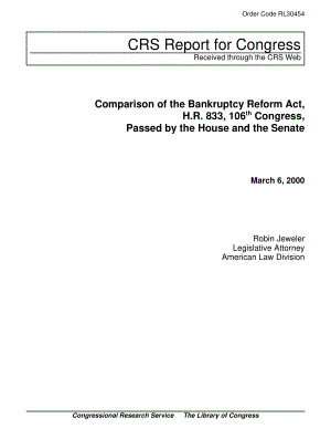 [20000306]RL30454_《破产改革法案》比较H.R.833第106届国会众议院和参议院通过.pdf