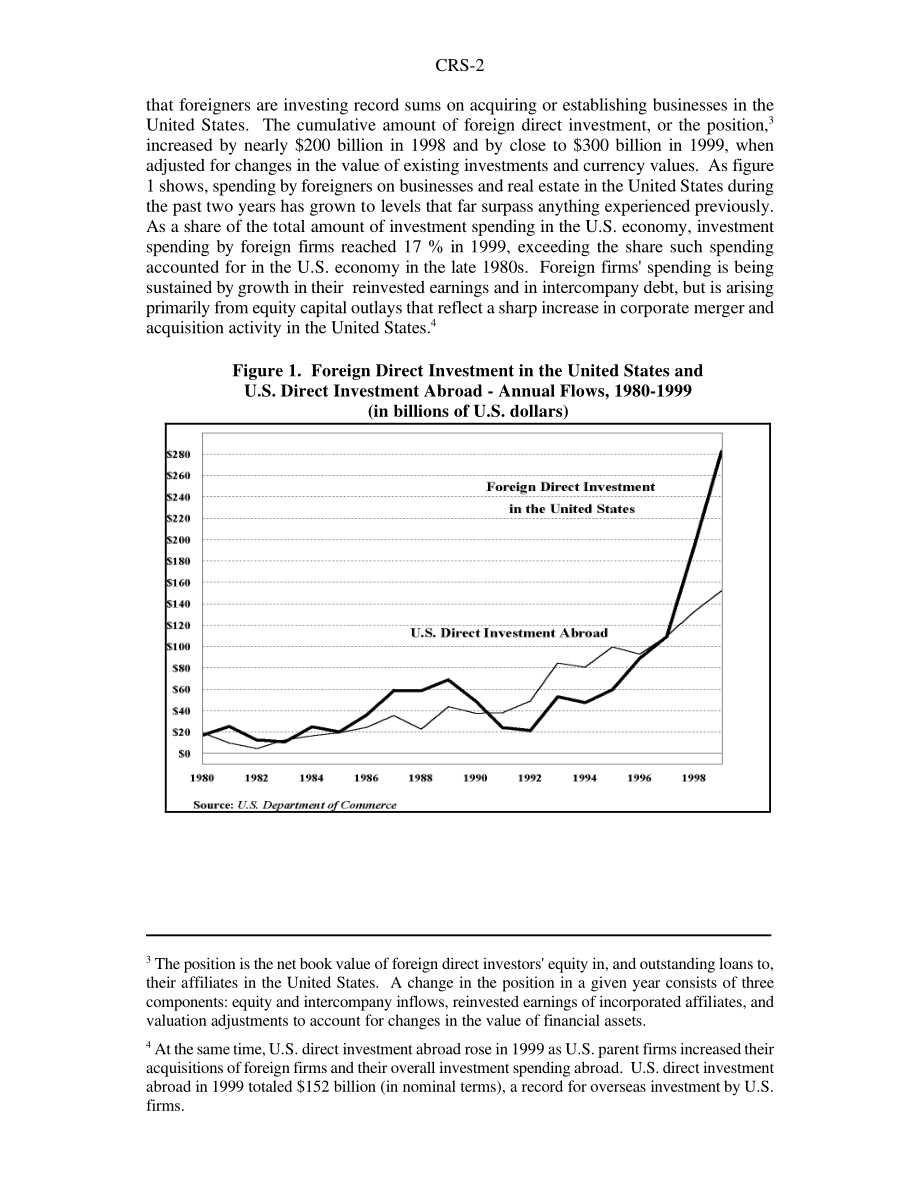 [20000601]98-950_在美国的外国直接投资：数据和当前问题的经济分析.pdf_第2页