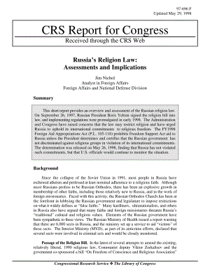[19980529]97-696F_俄罗斯的宗教法：评估和影响.pdf