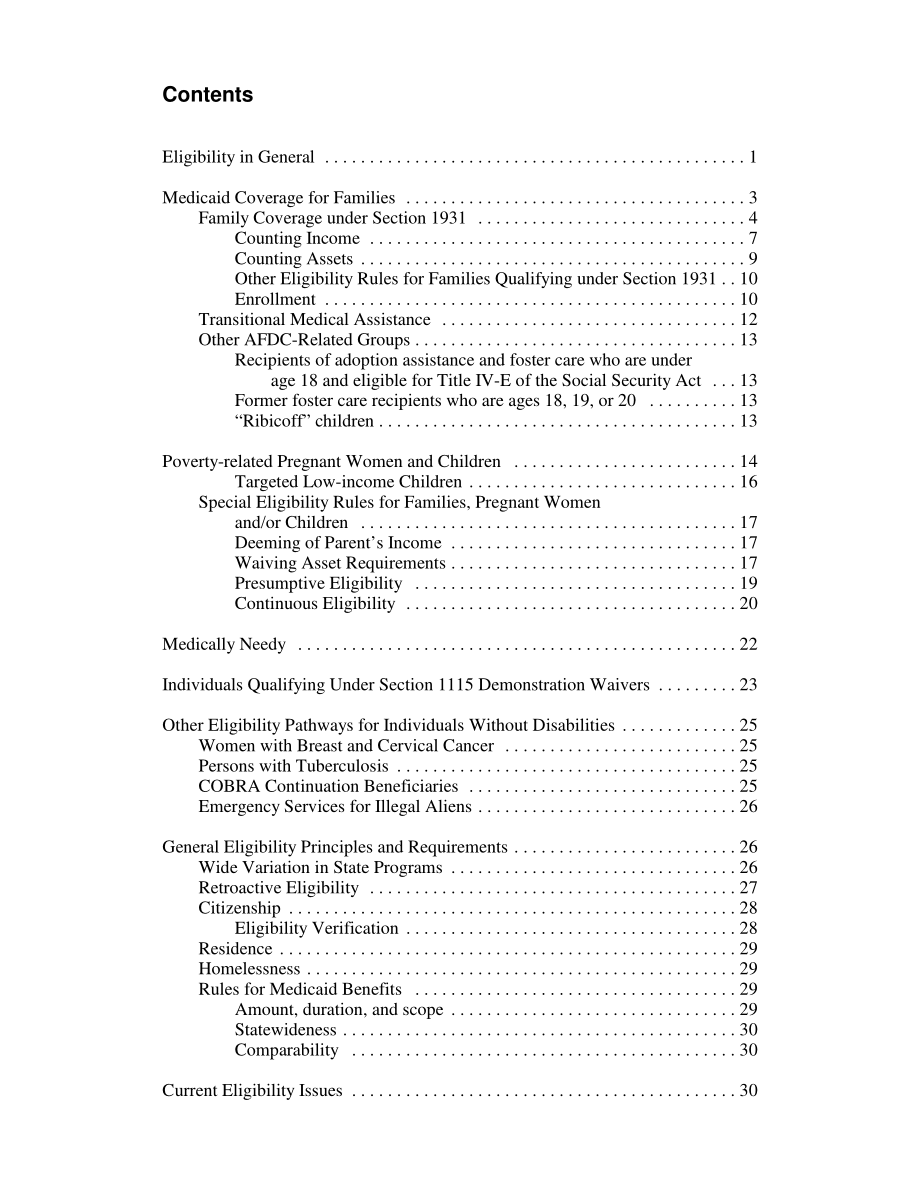 [20050919]RL33019_成人和儿童的医疗补助资格.pdf_第3页