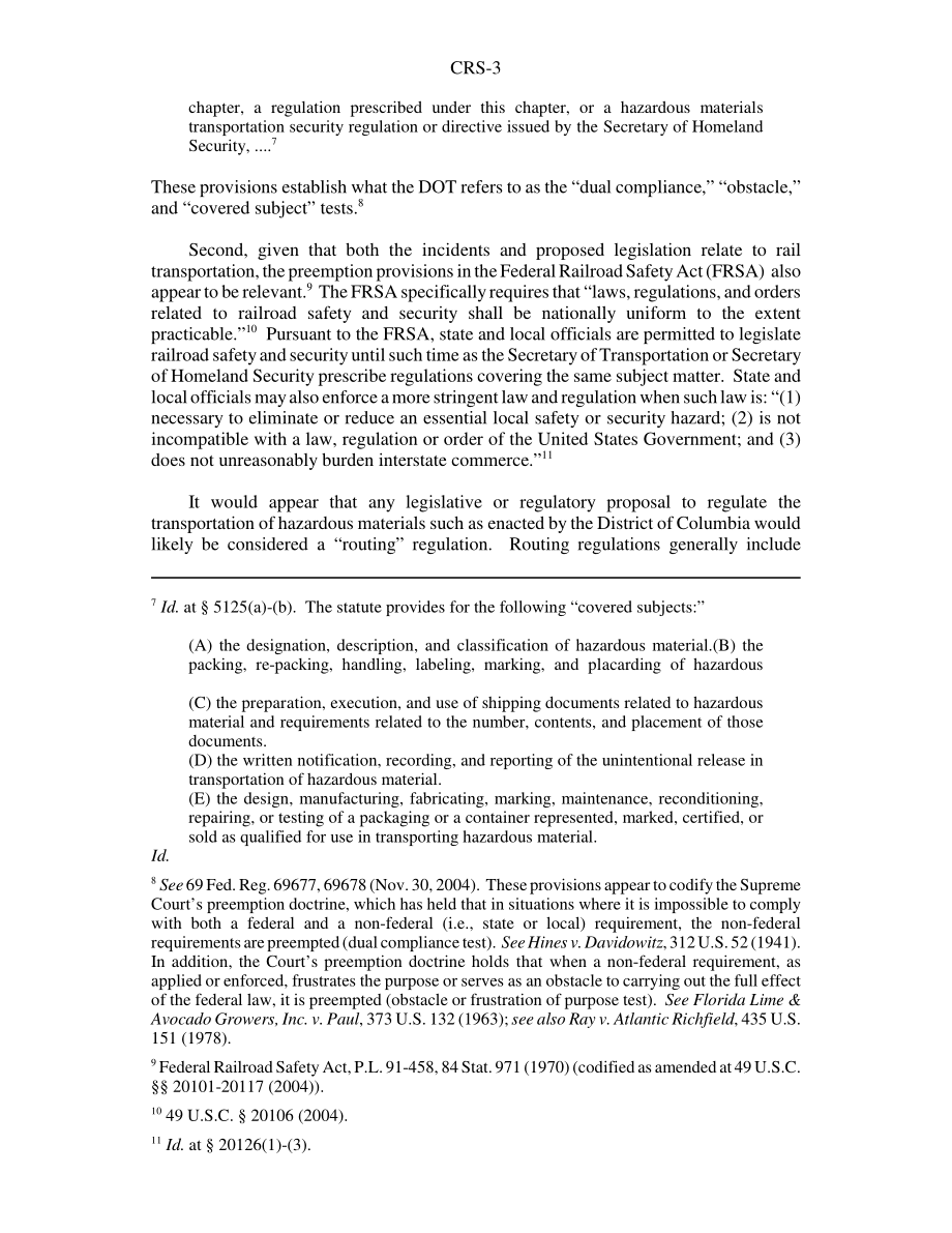 [20060124]RS22041_关于国家和地方当局限制铁路运输危险品的法律问题.pdf_第3页