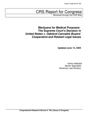 [20050614]RL31100_医用大麻：最高法院在美国诉奥克兰大麻买家合作社案中的裁决及相关法律问题.pdf