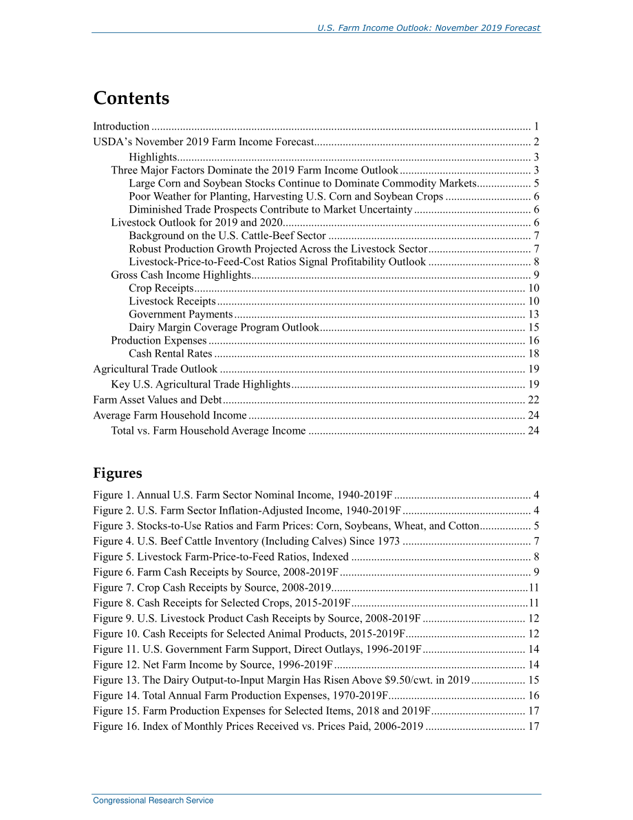 [20191218]R46132_美国农业收入展望：2019年11月预测 .pdf_第3页