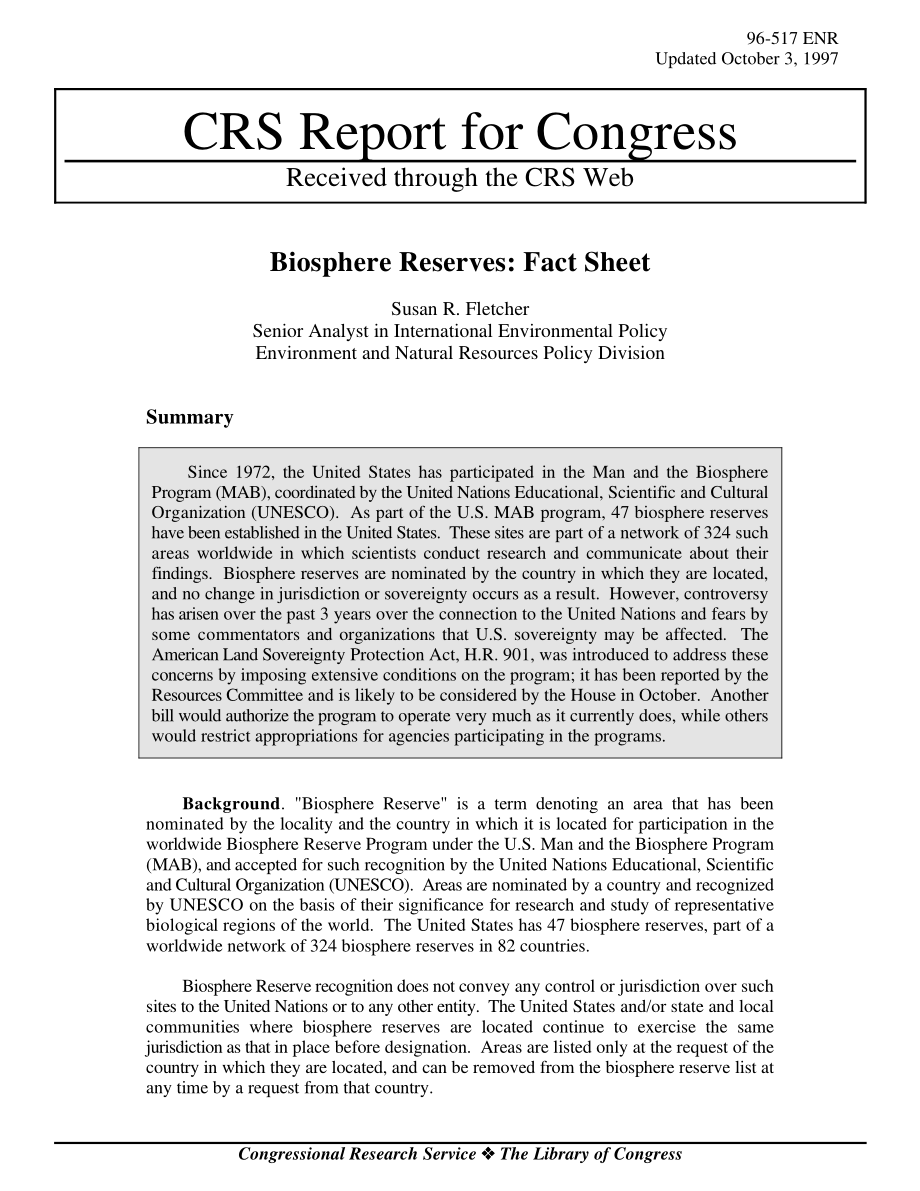 [19971003]96-517_生物圈保护区：情况说明书.pdf_第1页