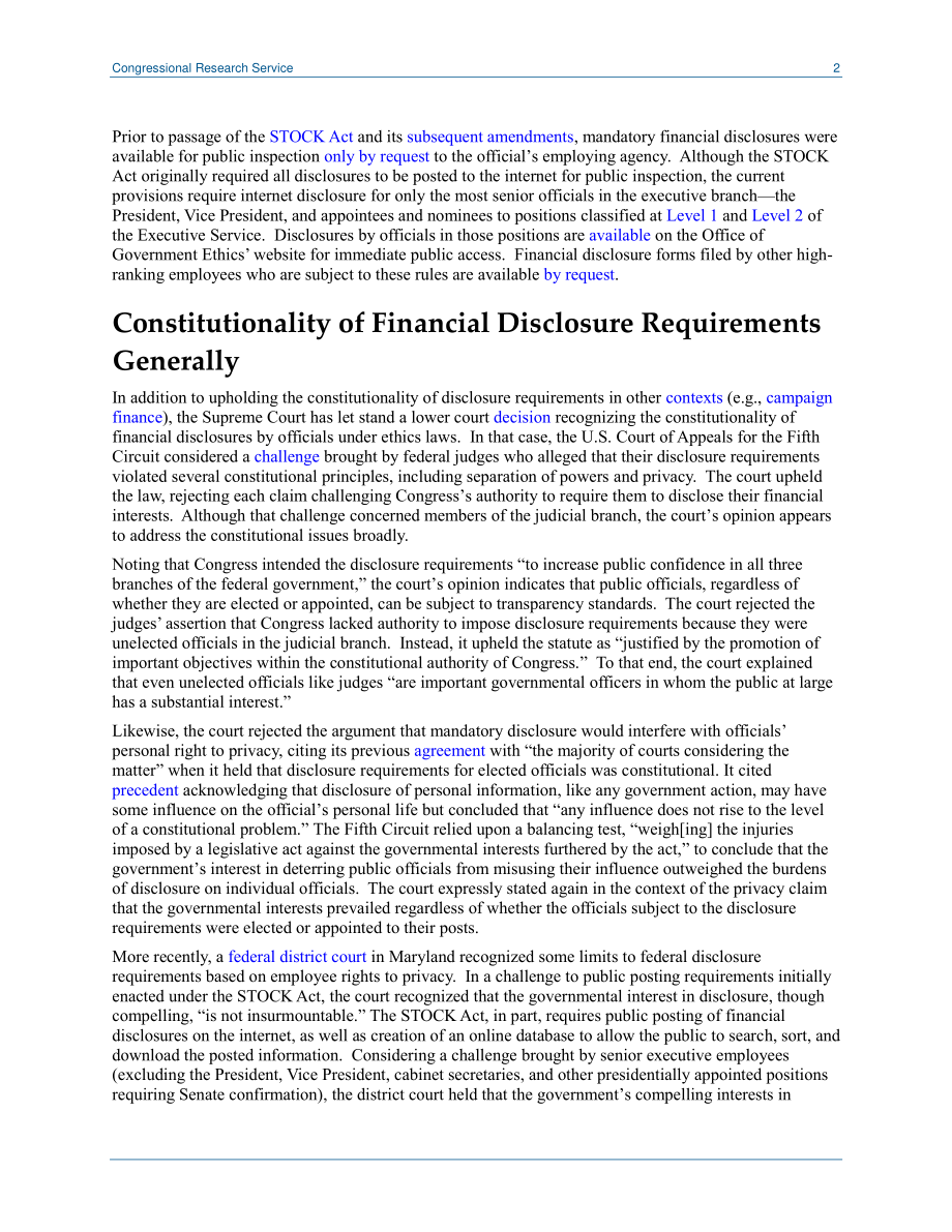 [20190102]LSB10238_行政部门道德和财务利益冲突：披露.pdf_第2页