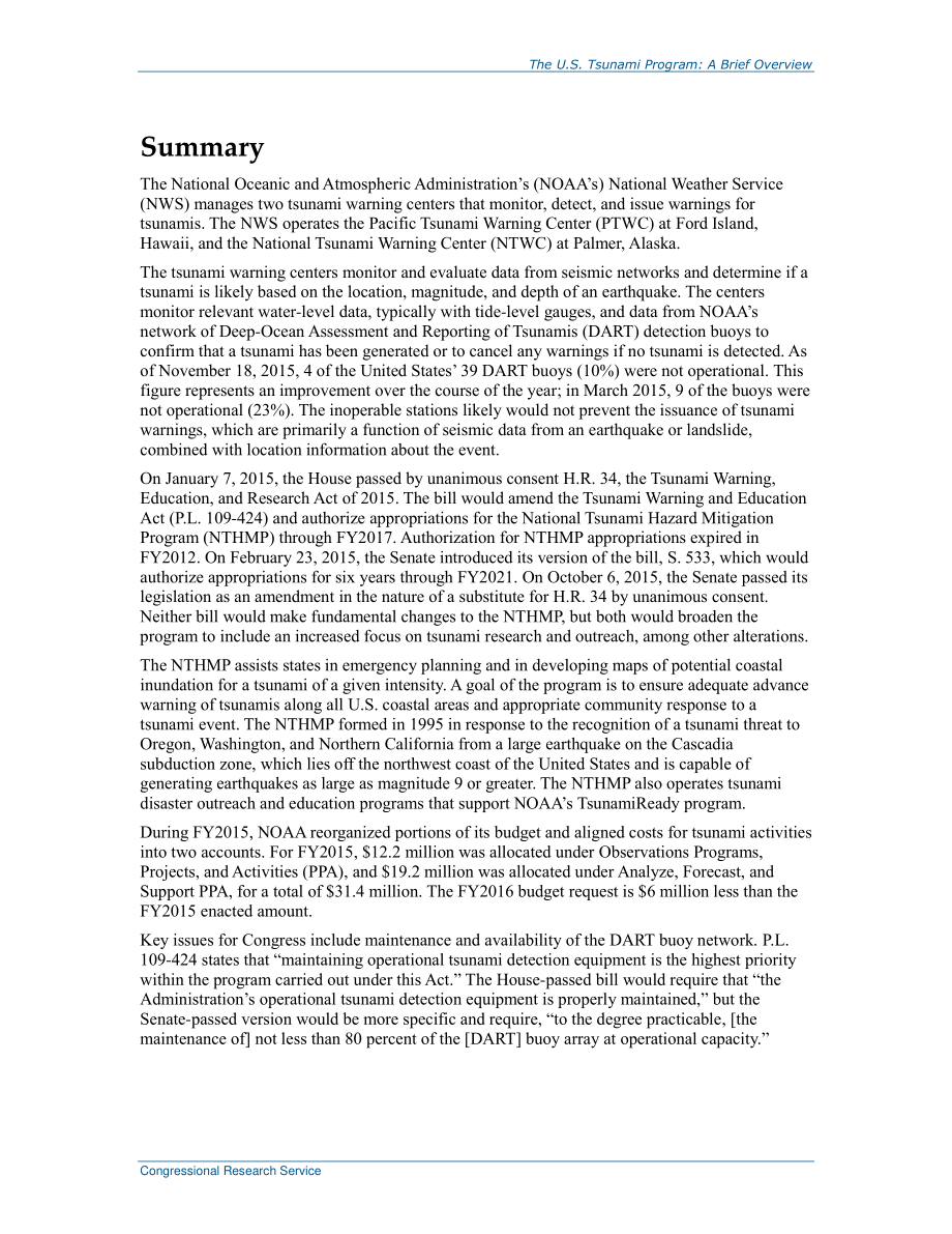 [20151120]R41686_美国海啸计划：简要概述.pdf_第2页
