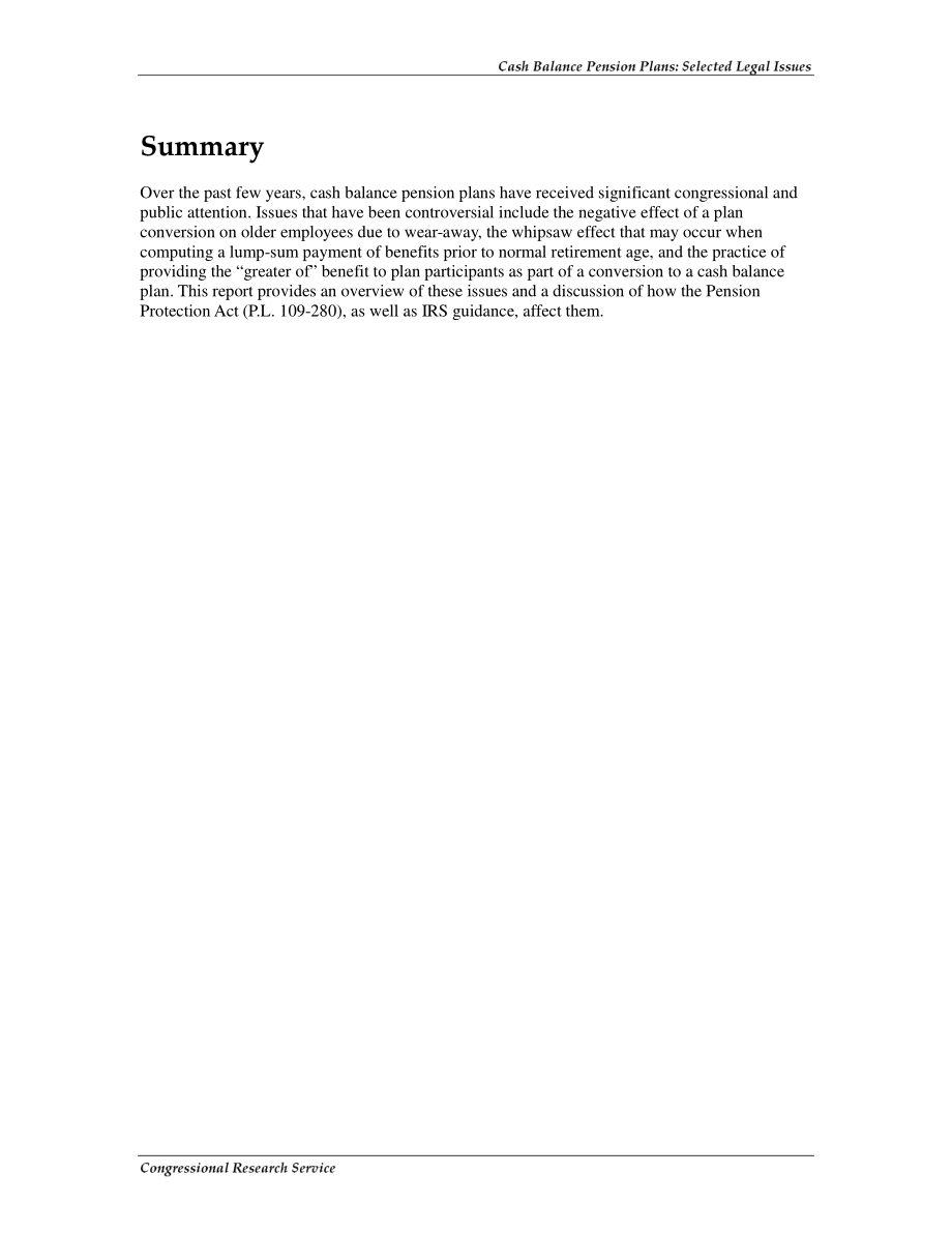 [20080516]RS22214_现金余额养老金计划：选定的法律问题.pdf_第2页