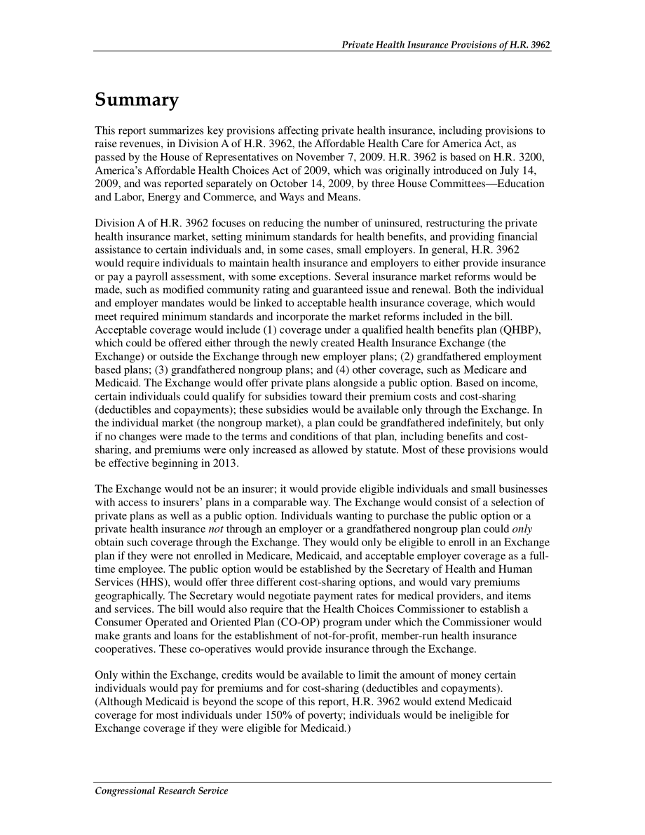 [20100921]R40885_H.R.的私人健康保险条款3962.pdf_第2页