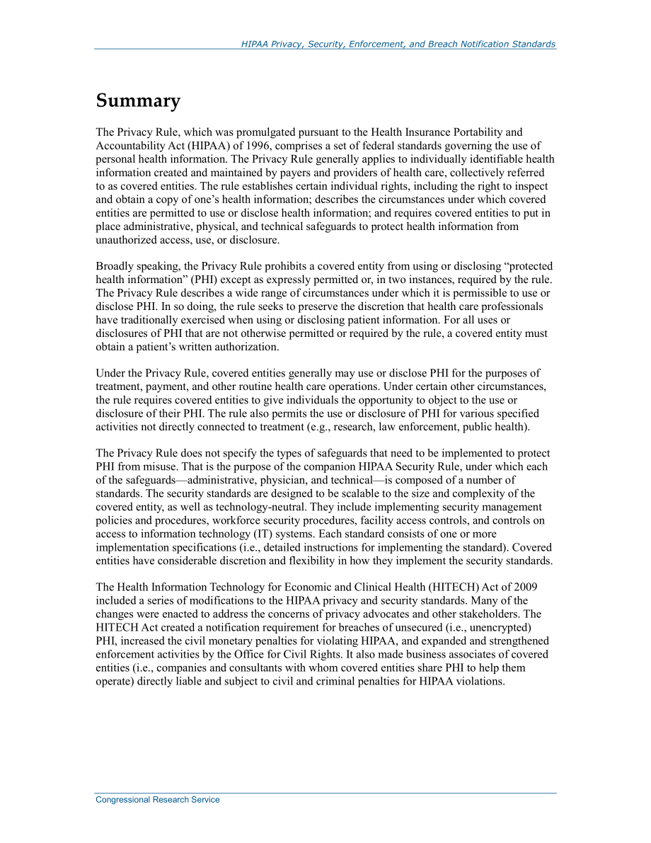 [20150417]R43991_HIPAA隐私、安全、强制执行和违反通知标准.pdf_第2页
