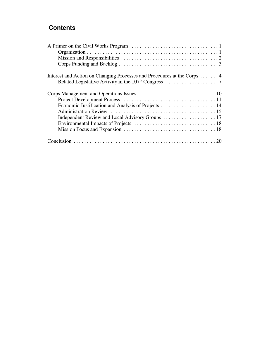 [20030411]RL30928_陆军工程兵团：第107届国会土木工程改革议题.pdf_第3页