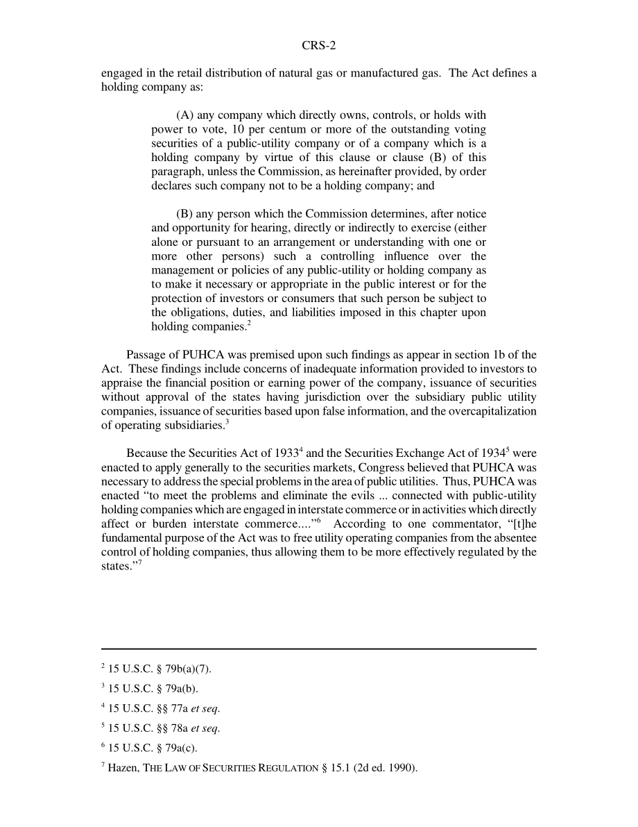[20020206]RS20952_公用事业控股公司法：主要法律规定和可能的改革努力.pdf_第2页