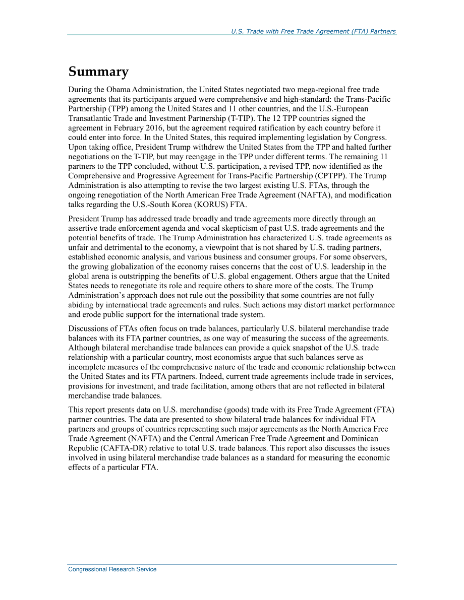 [20180424]R44044_美国与自由贸易协定（FTA）伙伴的贸易.pdf_第2页