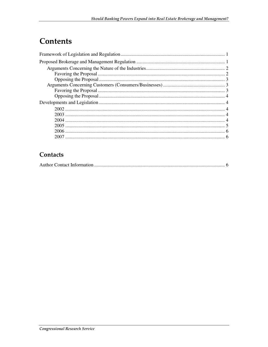 [20070424]RS21104_银行权力是否应该扩展到房地产经纪和管理领域？.pdf_第3页