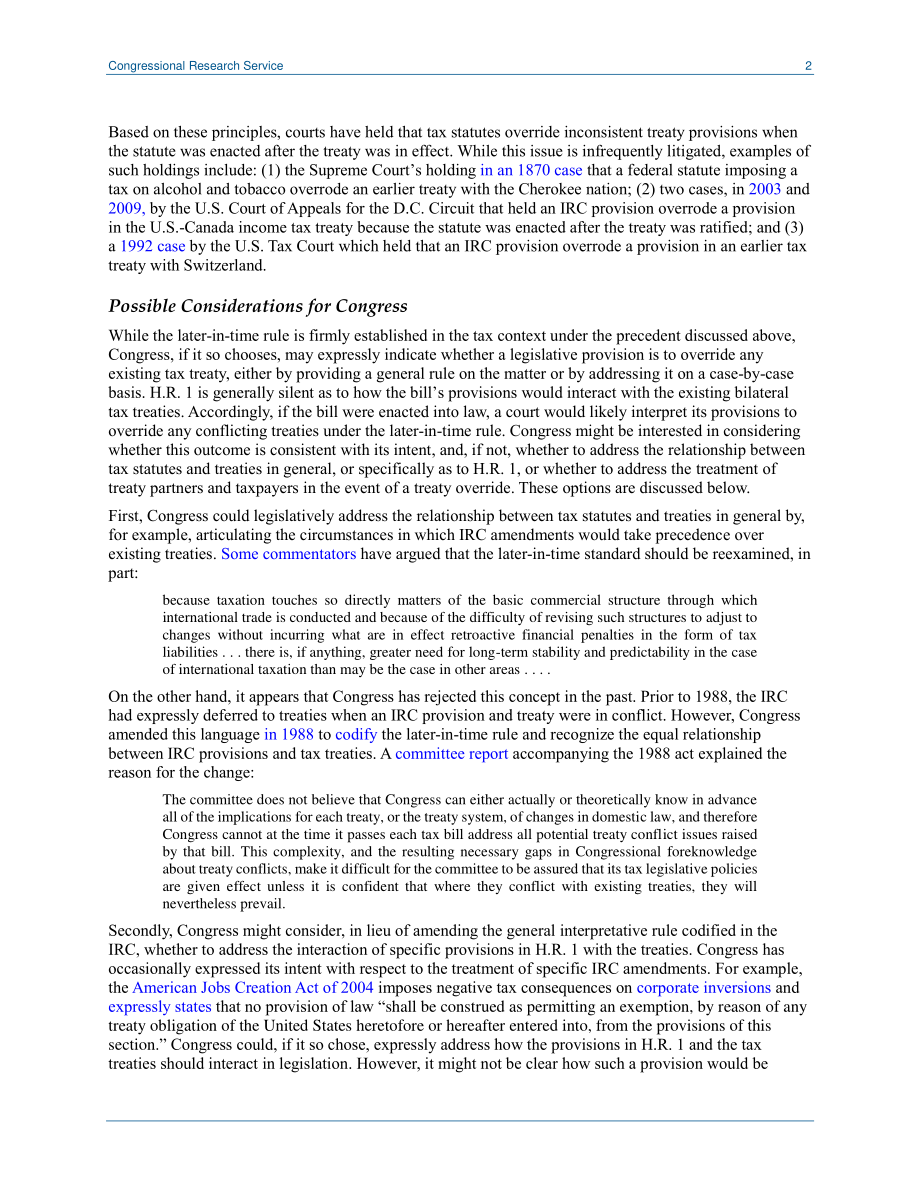 [20171219]LSB10047_如果H.R.1与美国税收协定冲突？.pdf_第2页