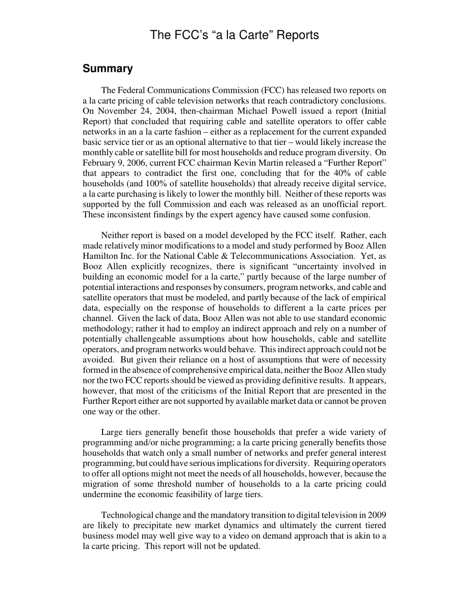 [20060330]RL33338_FCC的“点菜”报告.pdf_第2页