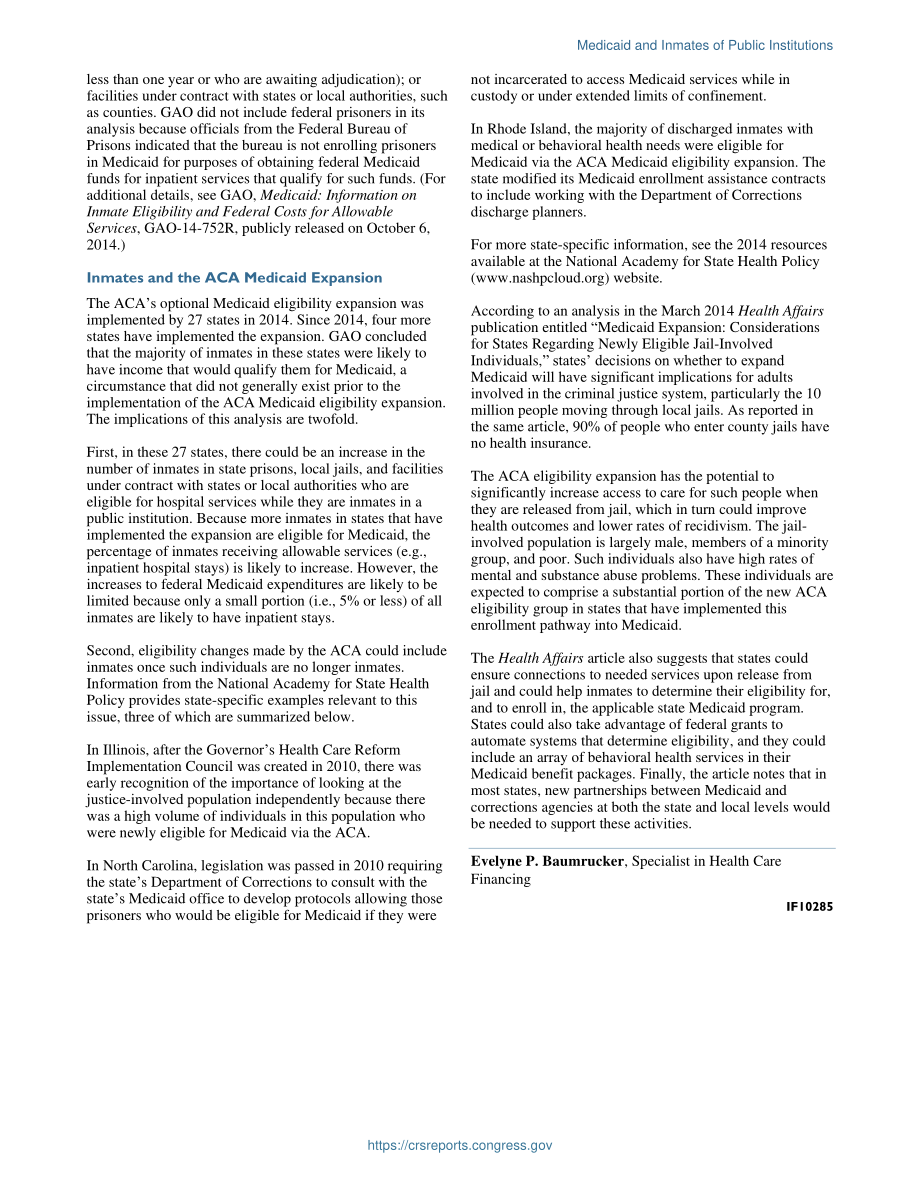 [20150831]IF10285_Medicaid和公共机构的囚犯.pdf_第2页
