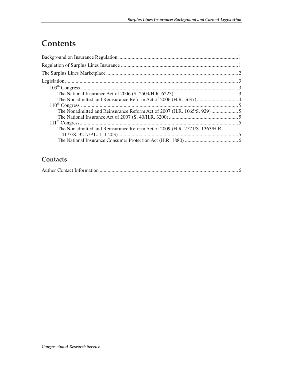 [20100722]RS22506_剩余额度保险：背景和现行立法.pdf_第3页