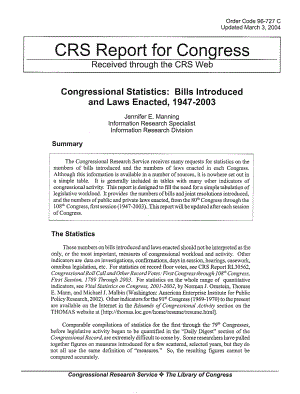 [20040303]96-727C_国会统计数据：1947-2003年提出的法案和颁布的法律.pdf