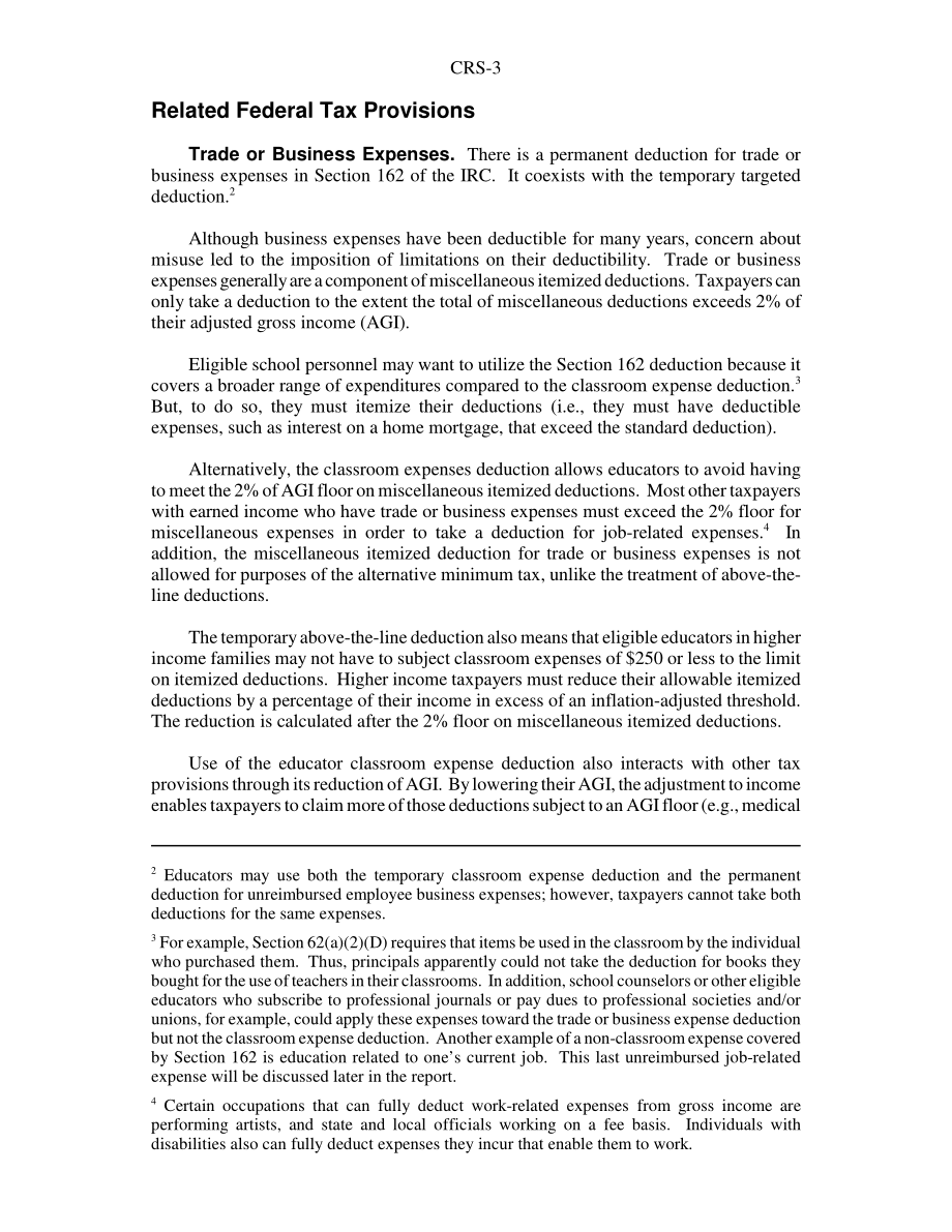 [20081003]RS21682_中小学教师课堂费用的税收减免.pdf_第3页