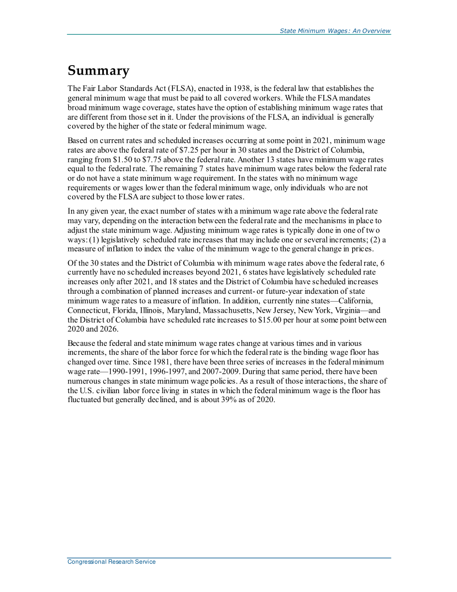 [20201222]R43792_州最低工资：概述.pdf_第2页