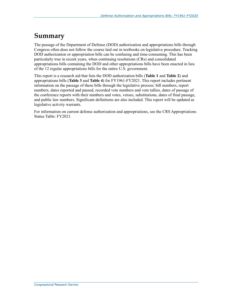 [20210712]98-756_国防授权和拨款法案：1961-2021财年.pdf_第2页