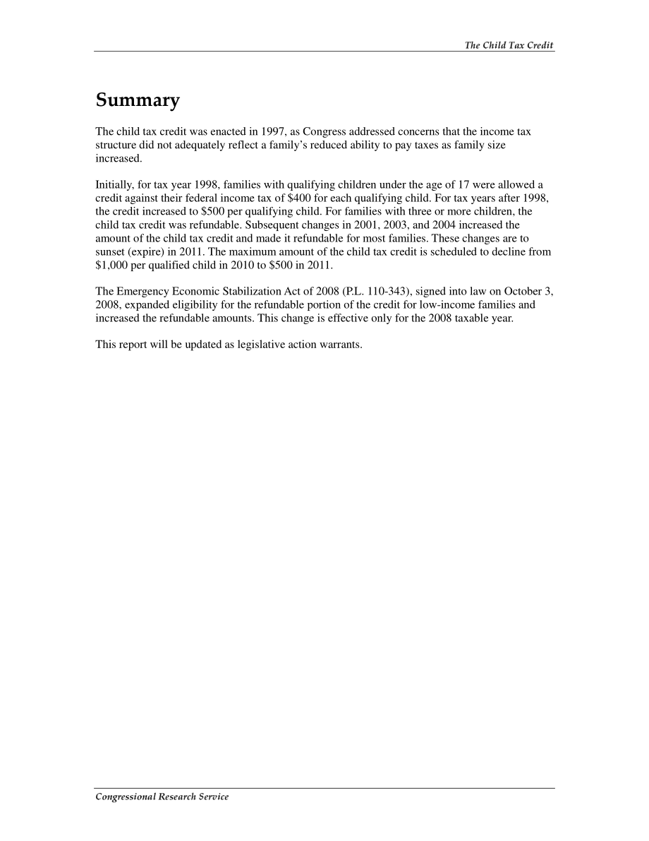 [20081021]RL34715_儿童税收抵免.pdf_第2页