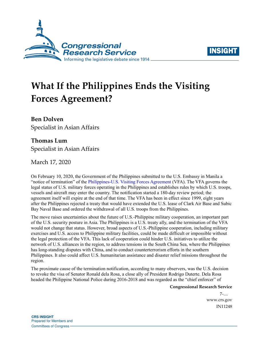 [20200317]IN11248_如果菲律宾终止访问部队协议怎么办？.pdf_第1页