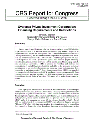 [20030722]RS21575_海外私人投资公司：融资要求和限制.pdf