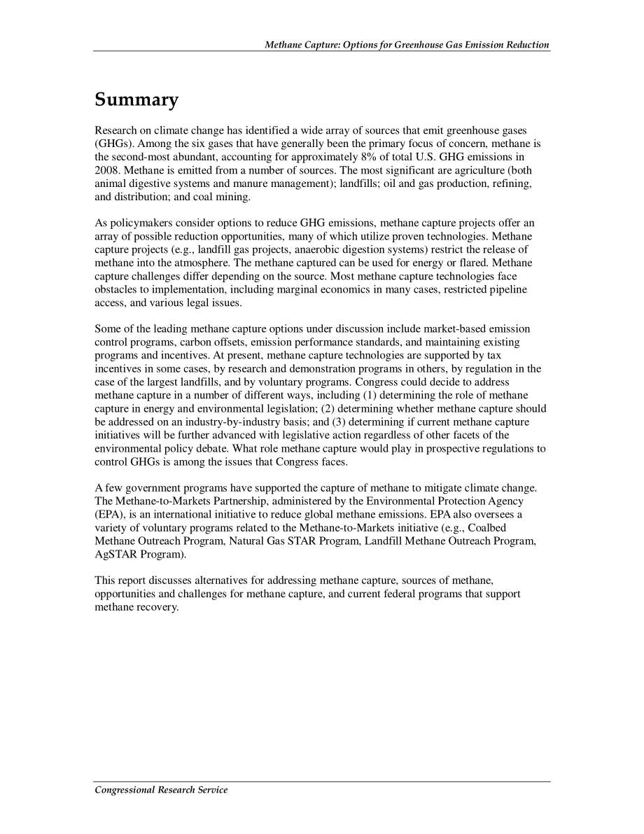 [20110107]R40813_甲烷捕获：温室气体减排方案.pdf_第2页