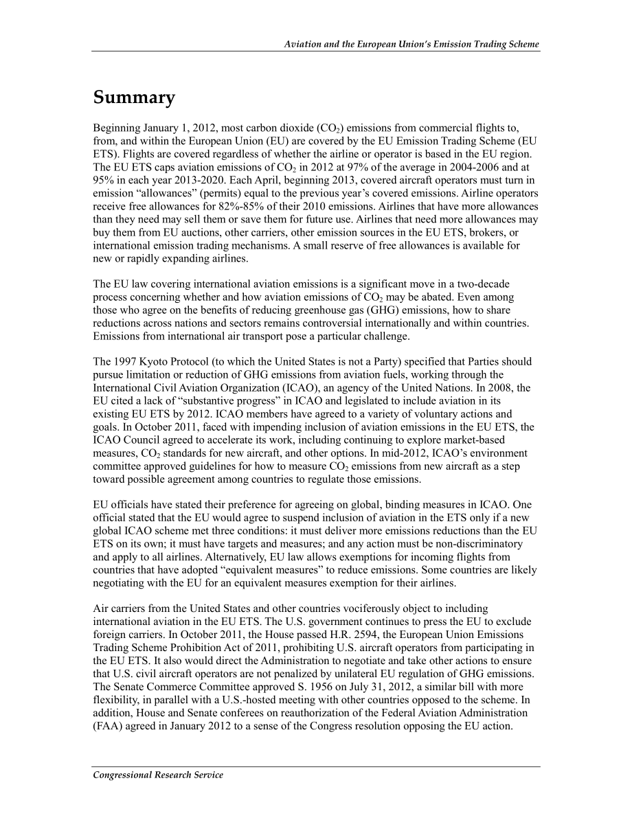 [20120802]R42392_航空和欧盟排放交易计划.pdf_第2页