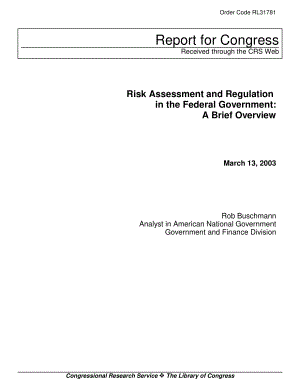 [20030313]RL31781_联邦政府的风险评估和监管：简要概述.pdf