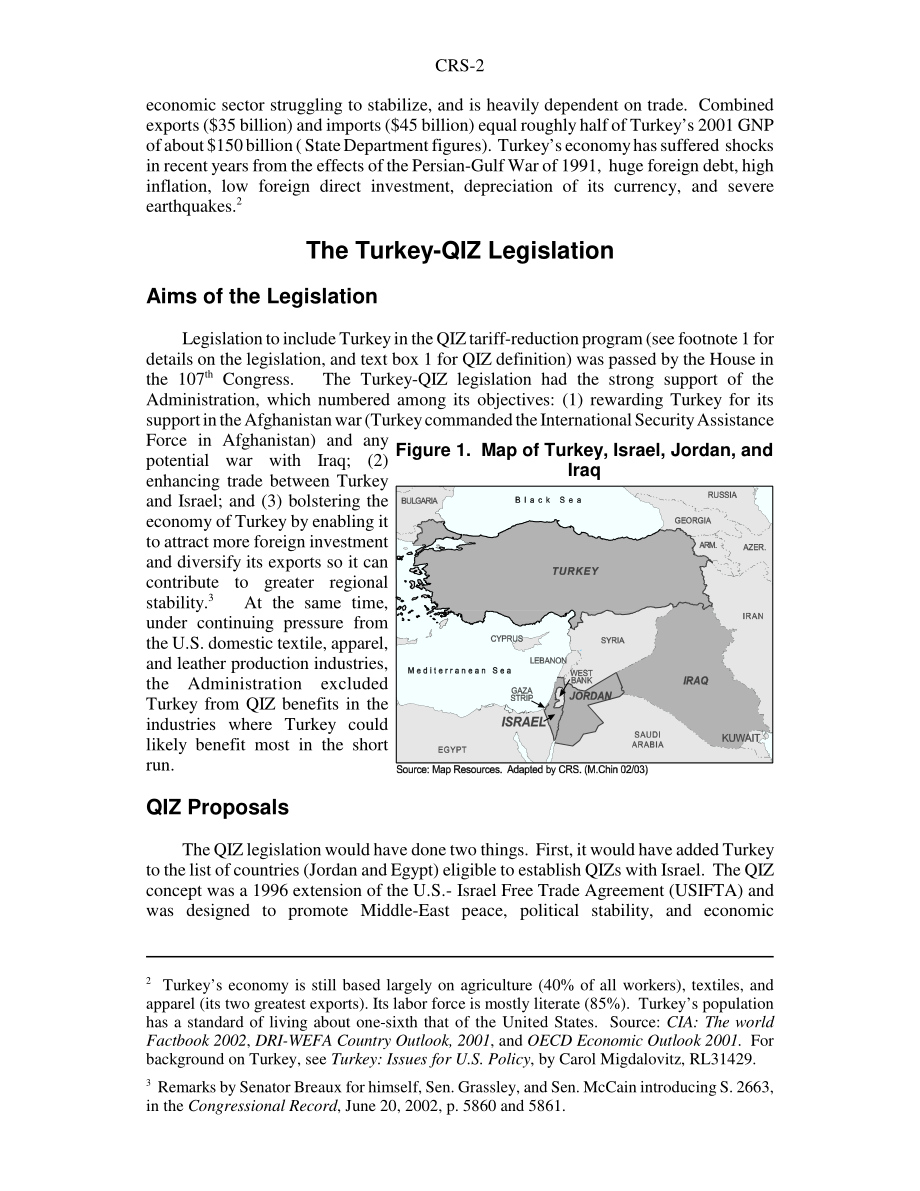 [20030312]RS21458_土耳其：合格工业区（QIZ）-问题和经济影响.pdf_第2页