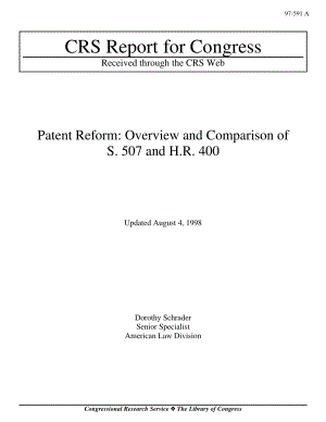 [19980804]97-591_专利改革：S.507和H.R.概述和比较400.pdf