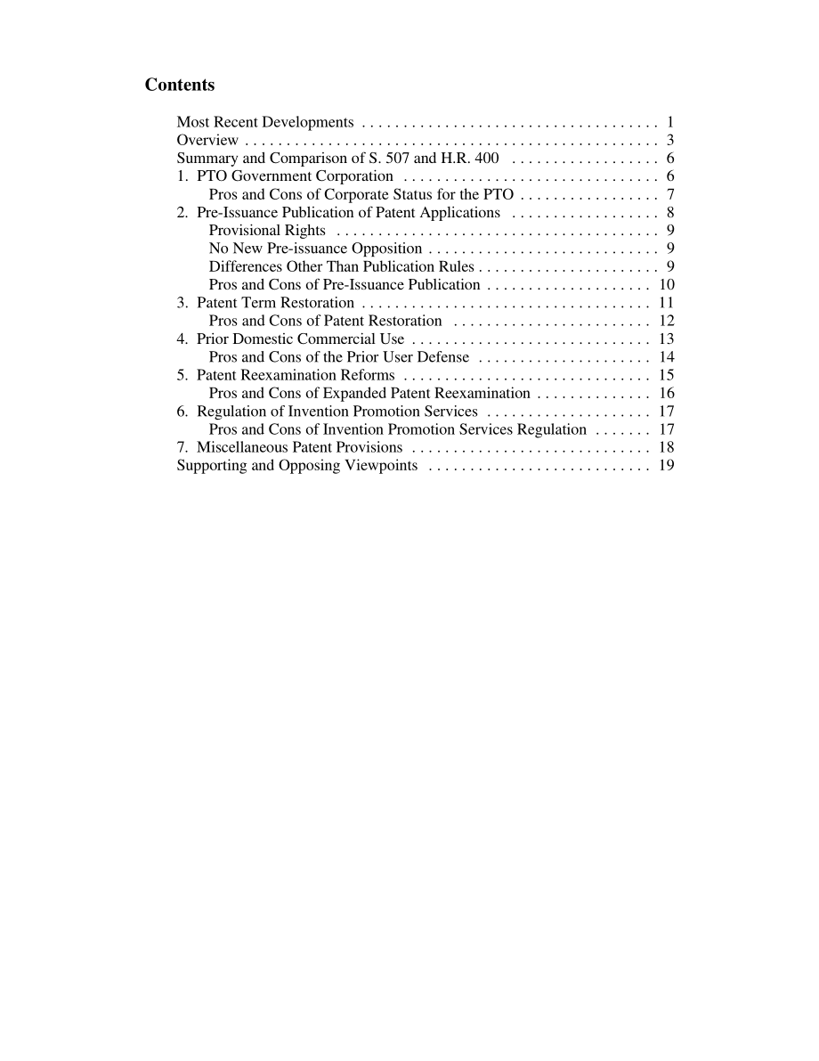 [19980804]97-591_专利改革：S.507和H.R.概述和比较400.pdf_第3页