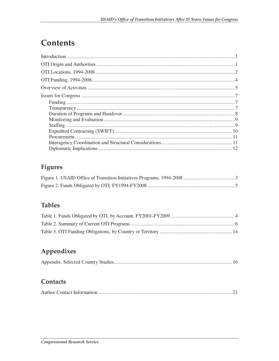 [20090527]R40600_美国国际开发署过渡倡议办公室15年后：国会议题.pdf_第3页