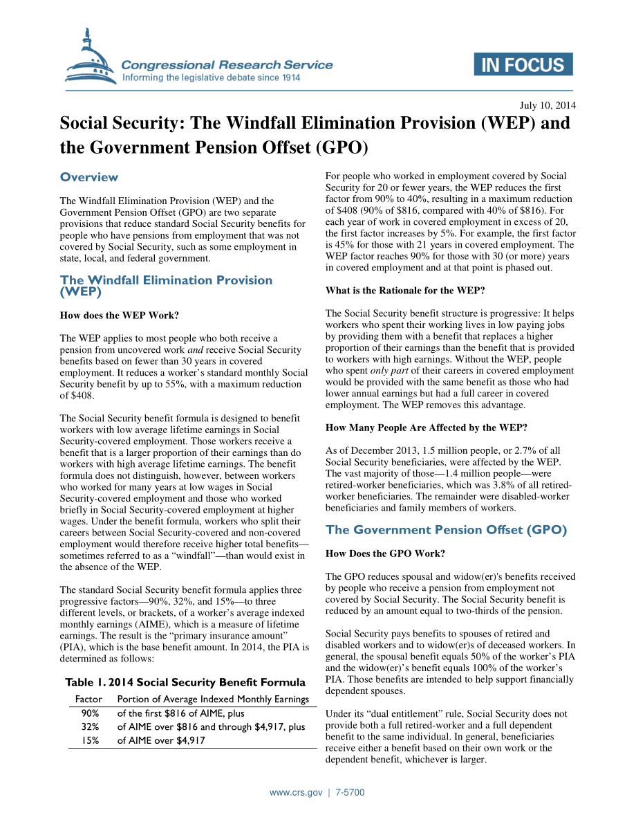 [20140710]IF00035_社会保障：意外收入消除准备金（WEP）和政府养老金抵消（GPO）.pdf_第1页