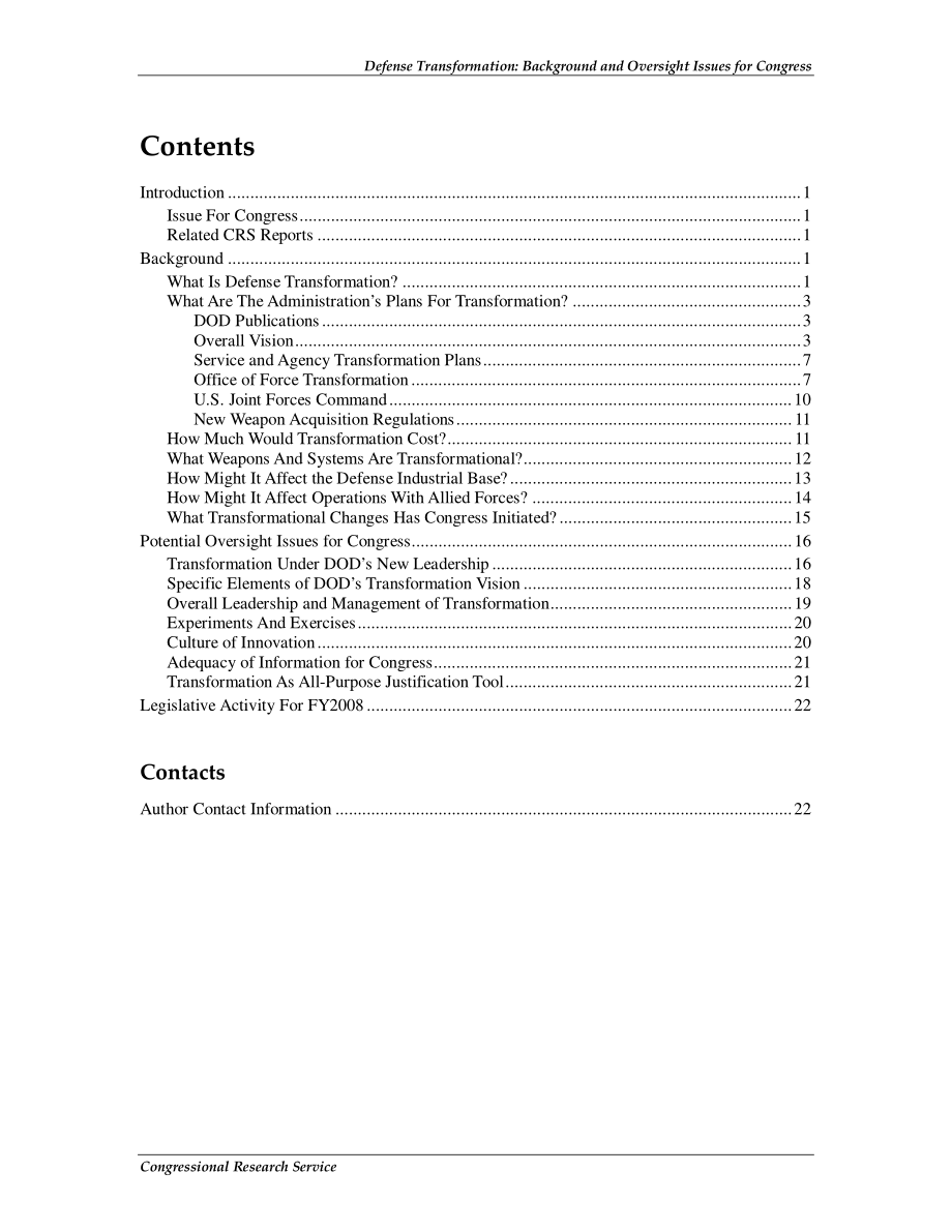 [20070416]RL32238_国防转型：国会的背景和监督问题.pdf_第3页