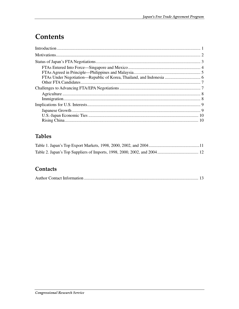 [20050822]RL33044_日本的自由贸易协定计划.pdf_第3页