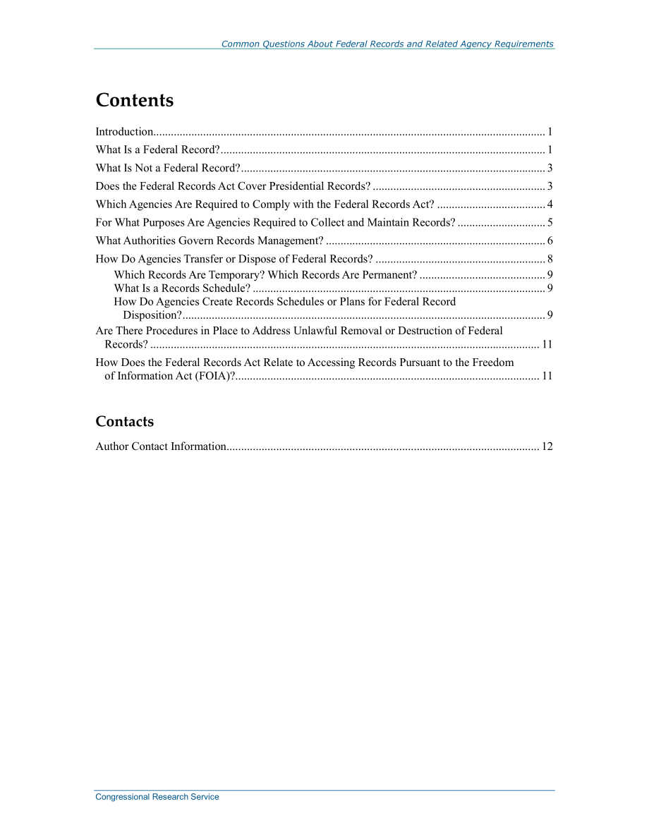 [20150202]R43072_关于联邦记录和相关机构要求的常见问题.pdf_第3页