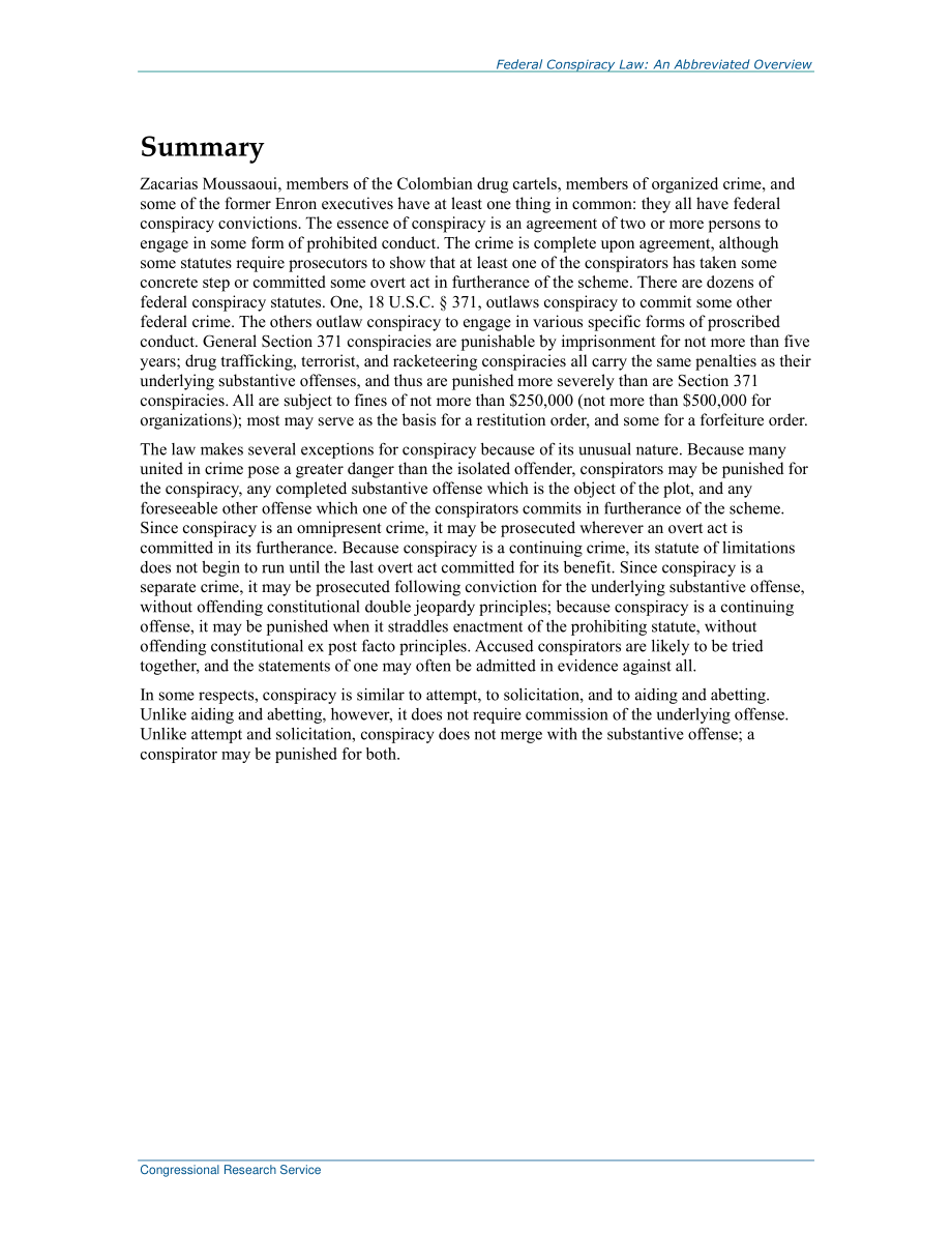 [20200403]R41222_联邦阴谋法：简要概述.pdf_第2页