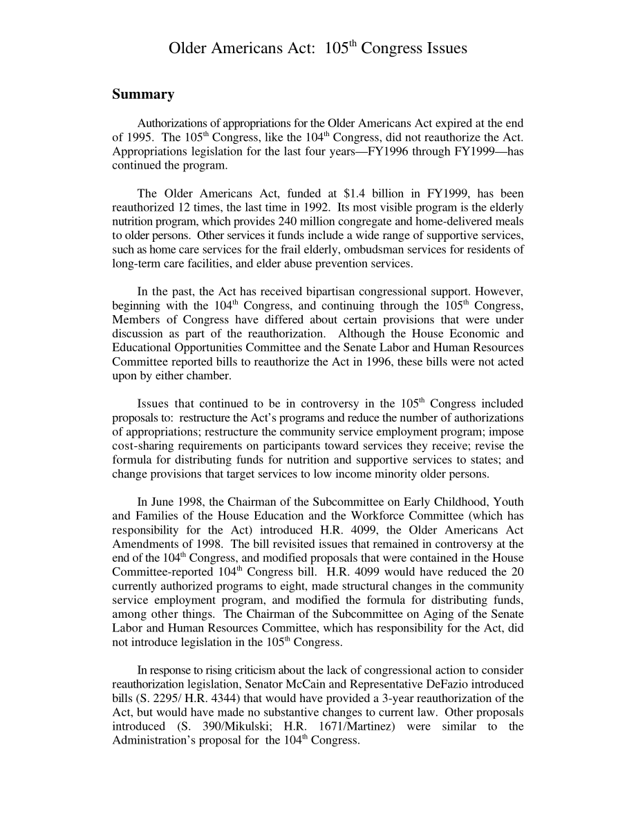 [19981201]96-976_美国老年人法案：第105届大会议题.pdf_第3页