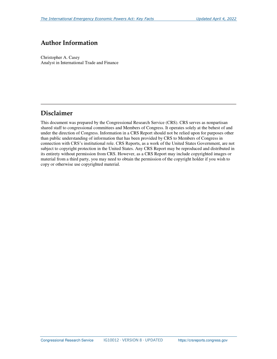 [20220404]IG10012_《国际紧急经济权力法》：关键事实.pdf_第2页
