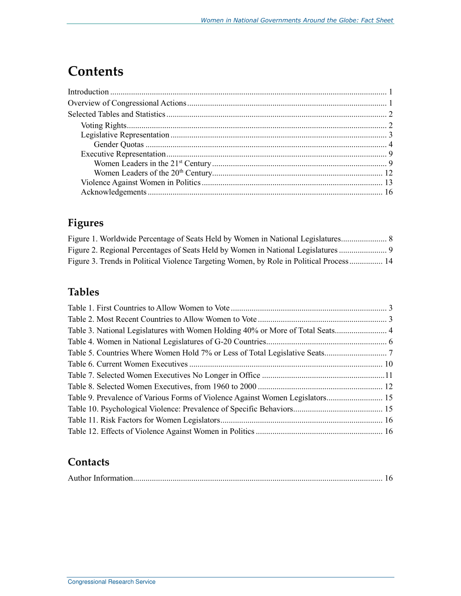 [20220406]R45483_全球各国政府中的女性：情况说明书.pdf_第3页