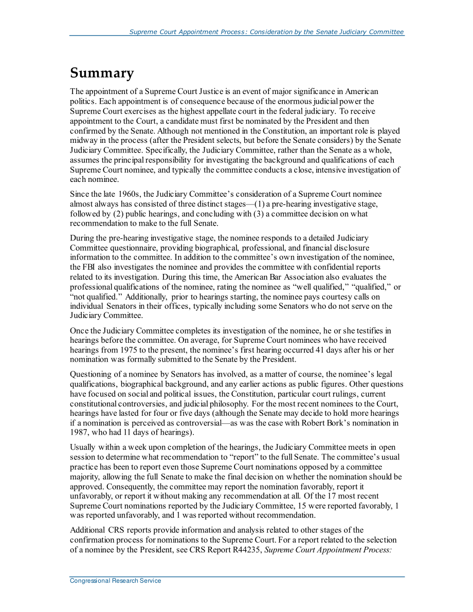 [20210222]R44236_最高法院任命流程：参议院司法委员会审议.pdf_第2页