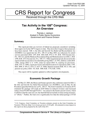 [20040212]RS21386_第108届国会的税收活动：概述.pdf
