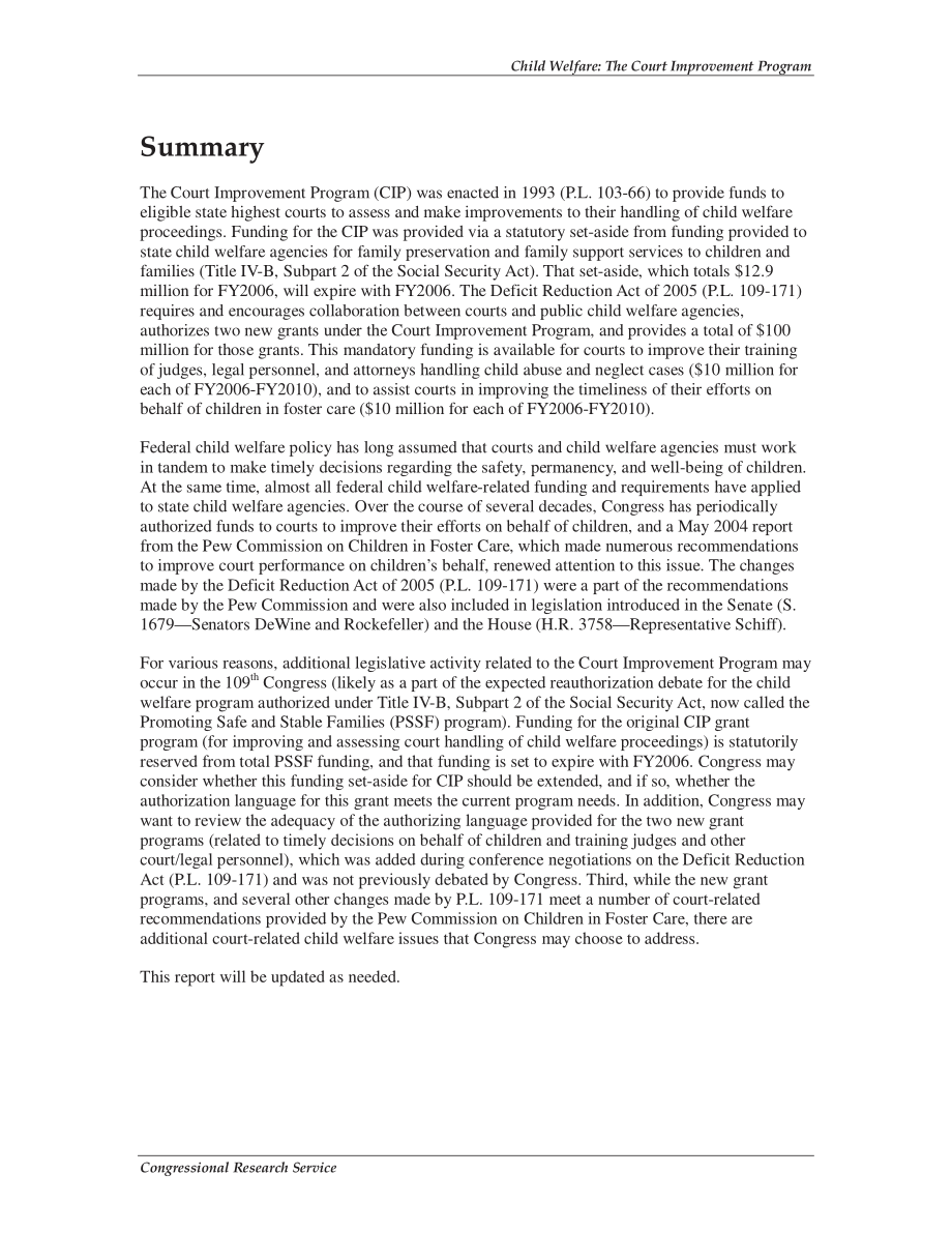 [20060406]RL33350_儿童福利：法庭改进计划.pdf_第2页