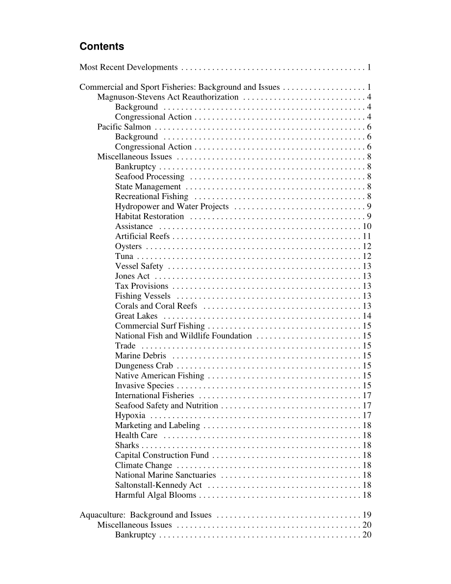 [20070118]RL33459_第109届国会渔业、水产养殖和海洋哺乳动物立法.pdf_第3页